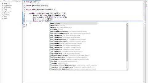 Verificar se um número é quadrado perfeito em Java