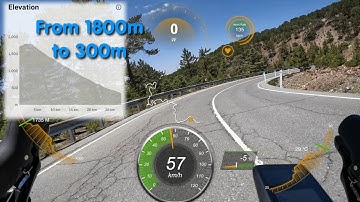 A Silent Descent Through Cyprus Mountains (No Music, Just Nature)