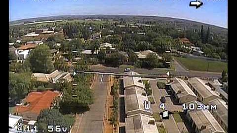 Tricopter APM 2.5 Mission with crash