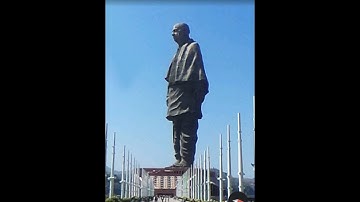 Statue of unity by Google Earth