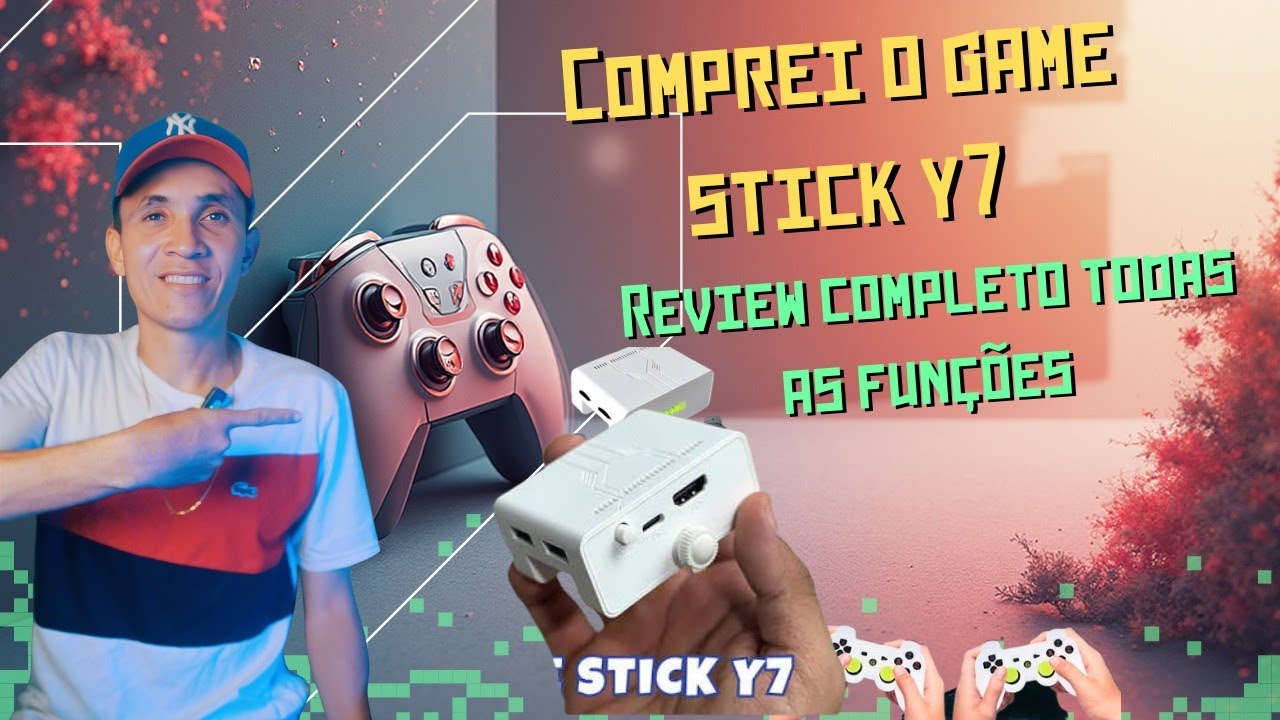 🎮 Game Stick Y7 — Testando Jogos Retrô e Todas as Funções (Review Completa)