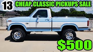 Cool & Rare! 13 Classic Trucks Found on Craigslist!