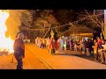 R.8  下立松原神社 夜明かし祭 神狩神事 天狗神輿渡御