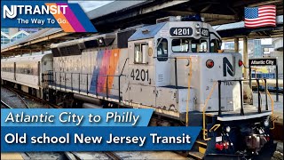 The Atlantic City Line : New Jersey Transit UNIQUE service
