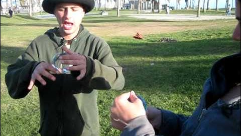 Contact Juggling - Enigma Tutorial at the beach
