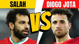 SALAH vs DIOGO JOTA ⚽ ALL STATS 2022 📊