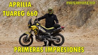 APRILIA TUAREG 660  #PRIMERAS #IMPRESIONES by Paisa Motero 4,302 views 1 year ago 19 minutes