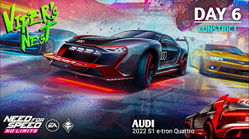 NFS: No Limits | Audi S1 e-tron Quattro (DAY 6 - Viper