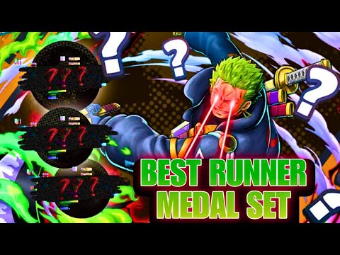 Best Medal Set For All Runners In One Piece Bounty Rush | Opbr