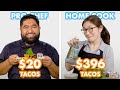 $396 vs $20 Tacos: Pro Chef &amp; Home Cook Swap Ingredients | Epicurious