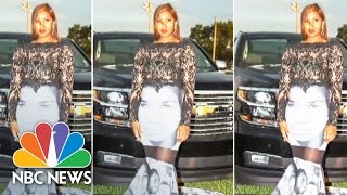 Prom Dress Makes A Black Lives Matter Statement | NBC News screenshot 4