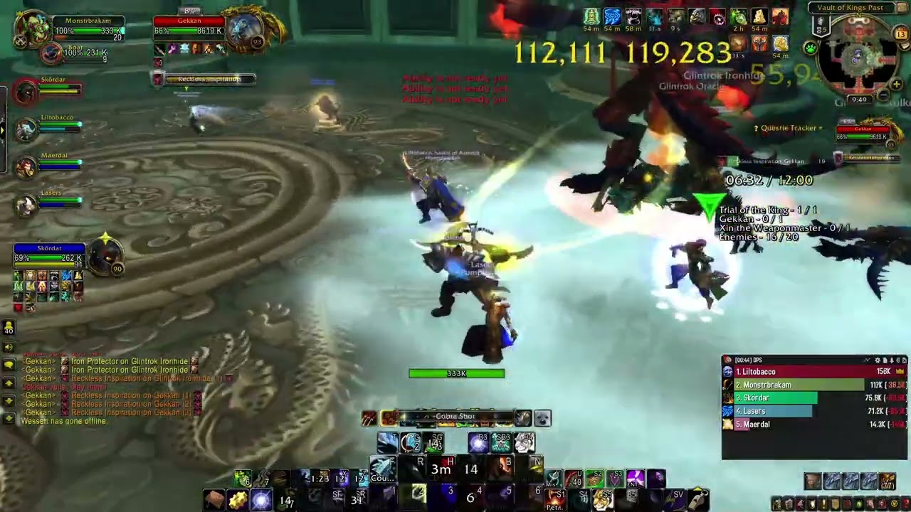 Mogu'shan Palace Challenge Mode - Gold 