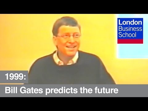 Wideo: Powrót W 1999 Bill Gates wykonał kilka prognoz dotyczących przyszłości. Jak on to zrobił?