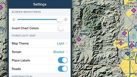 ForeFlight Quick Tip: Basemap and Terrain Improvements