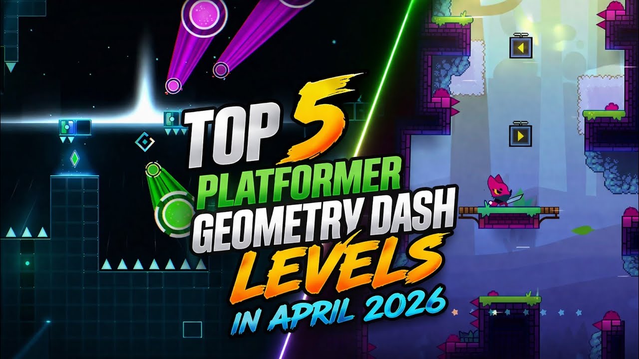 The BEST Platformer Geometry Dash Levels in April 2026! - YouTube