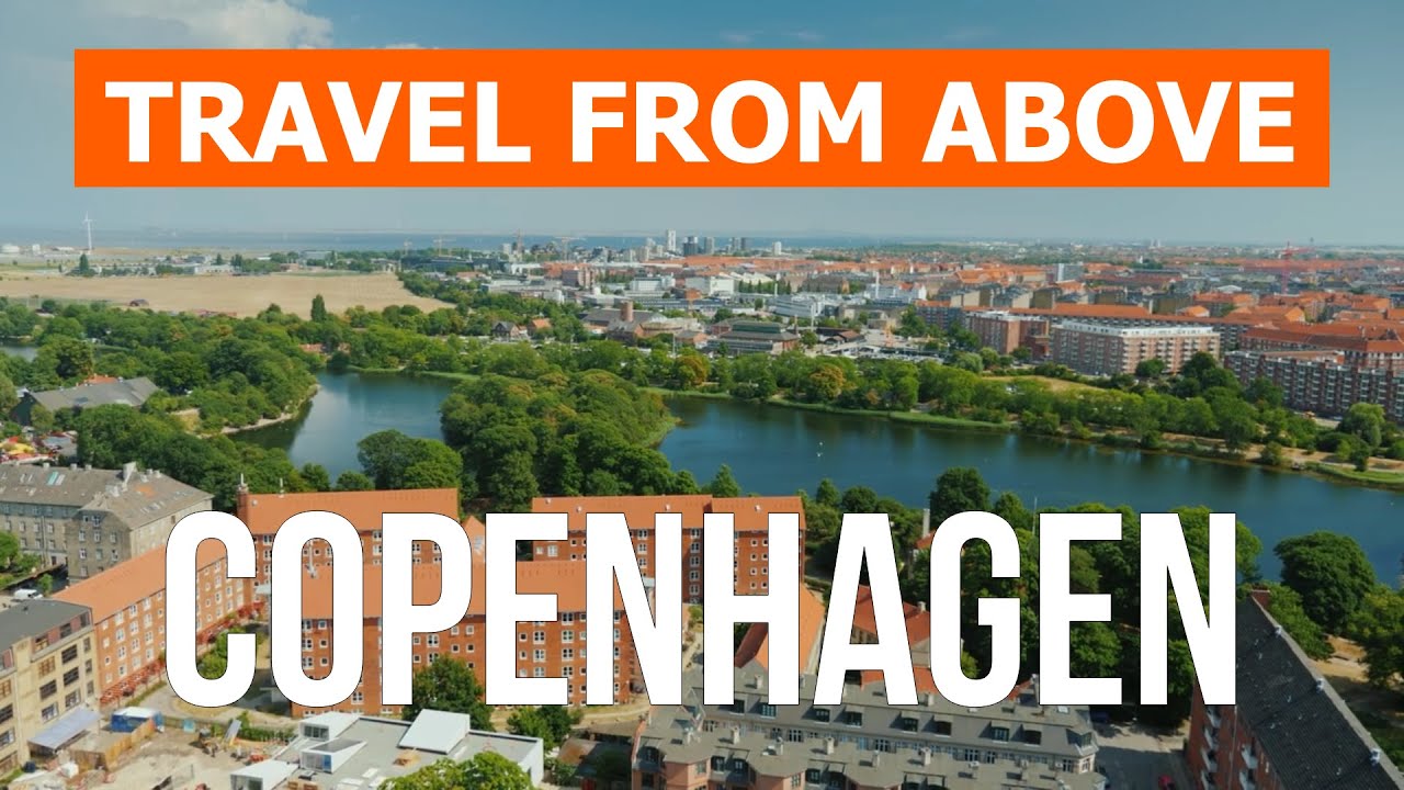 Copenhagen from above | Drone video in 4k | Denmark, Copenhagen city from the air
