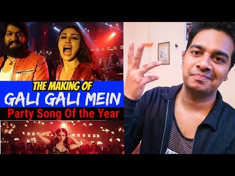 Making of Gali Gali Song Reaction Video | KGF | Yash | Mouni Roy | Oye Pk | T-SERIES