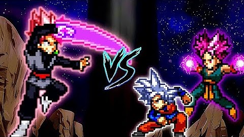 Goku Black Purgation OP All Form VS Goten MUI V2 OP & Trunks Ultra Ego V3 OP in Jump Force Mugen