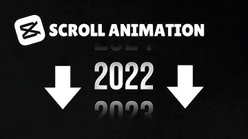 Scroll Timeline Animation in CapCut PC | Full Tutorial