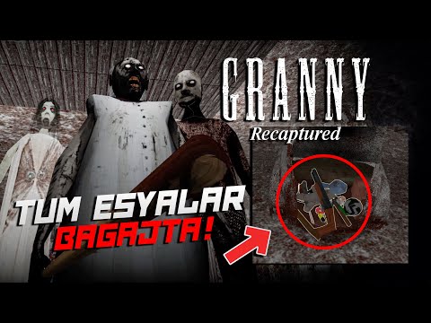 GRANNY'NİN TÜM EŞYALARINI BAGAJA ATIP KAÇTIM 😂 - Granny Recaptured