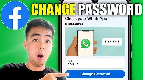 How to RESET Your Facebook Password using WHATSAPP (2025 Update)
