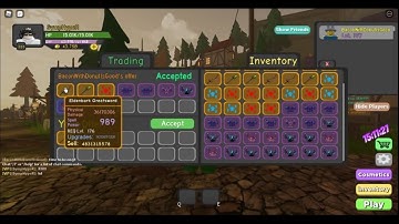 Roblox Dungeon Quest Trading Compilation (Part 1)