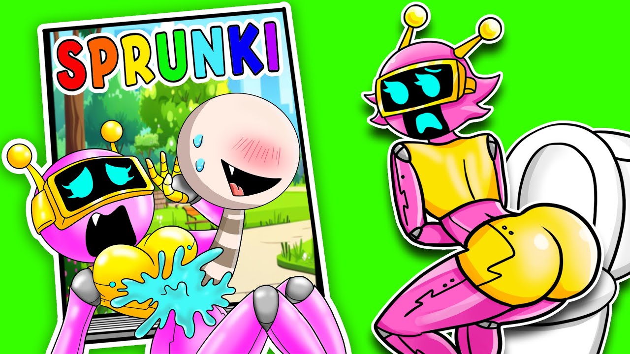 Pinkbot Game Making Incredibox Sprunki Game Book 🚽💩 PINK BOT'S POO MYSTERY - YouTube