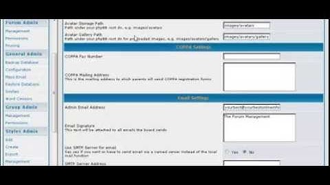 Options To Configure On A PHPBB Forum Site- Part 2