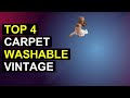 Top 4 Carpet Washable Vintage | Washable Vintage Carpet Charm