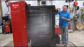 Redline 500HWC Heated Wash Cabinet Demonstration