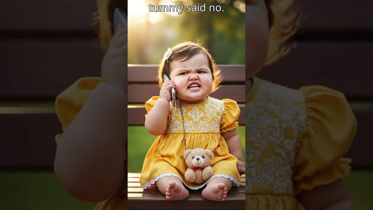 Mamaaa… The Milk Was Too Cold Today! 