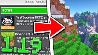 How To Get Texture Packs In MCPE 1.19! (Android & IOS) screenshot 3