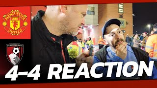 Reaction Never Say Die Manchester United 4-4 Afc Bournemouth