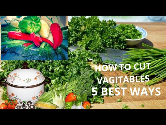 5 Basic Vegetable Cut's - Vegetables Cutting Techniques| Cut Vegetables Like A Chef class=