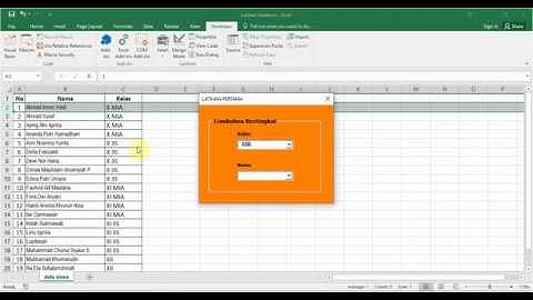 BELAJAR EXCEL___MEMBUAT CODING COMBOBOX BERTINGKAT (USERFORM EXCEL VBA)