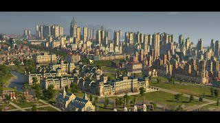 Crown Falls Megacity Walkthrough || Anno 1800 All Season DLCs || 5 mods Crown Falls Megacity Walkthrough || Anno 1800 All Season DLCs || 5 mods