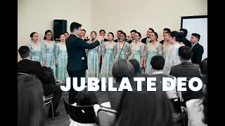 Video thumbnail of "Jubilate Deo (by Peter Anglea) | The Harmonies of Chambers Singers (THCS)"