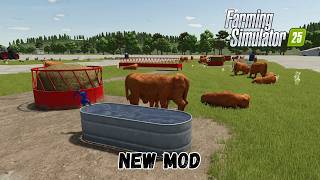 New Mod - Open Pastures - Farming Simulator 25 FS25 XBOX