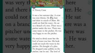 Susamış Karga (İngilizce Türkçe Sesli Hikaye)