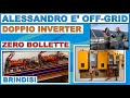 OFF-GRID DOPPIO INVERTER E DOPPIE BATTERIE #fotovoltaico #faidate