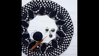 Летний топ или джемпер на кокетке. На основе схемы круглой салфетки. МК. Вязание крючком. Летний топ или джемпер на кокетке. На основе схемы круглой салфетки. МК. Вязание крючком.