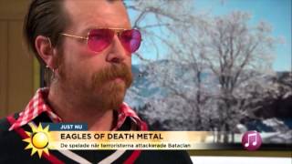 Le Chanteur Des Eagles Of Death Metal, Jesse Hughes, Se Confie Trois Mois Après Le Bataclan
