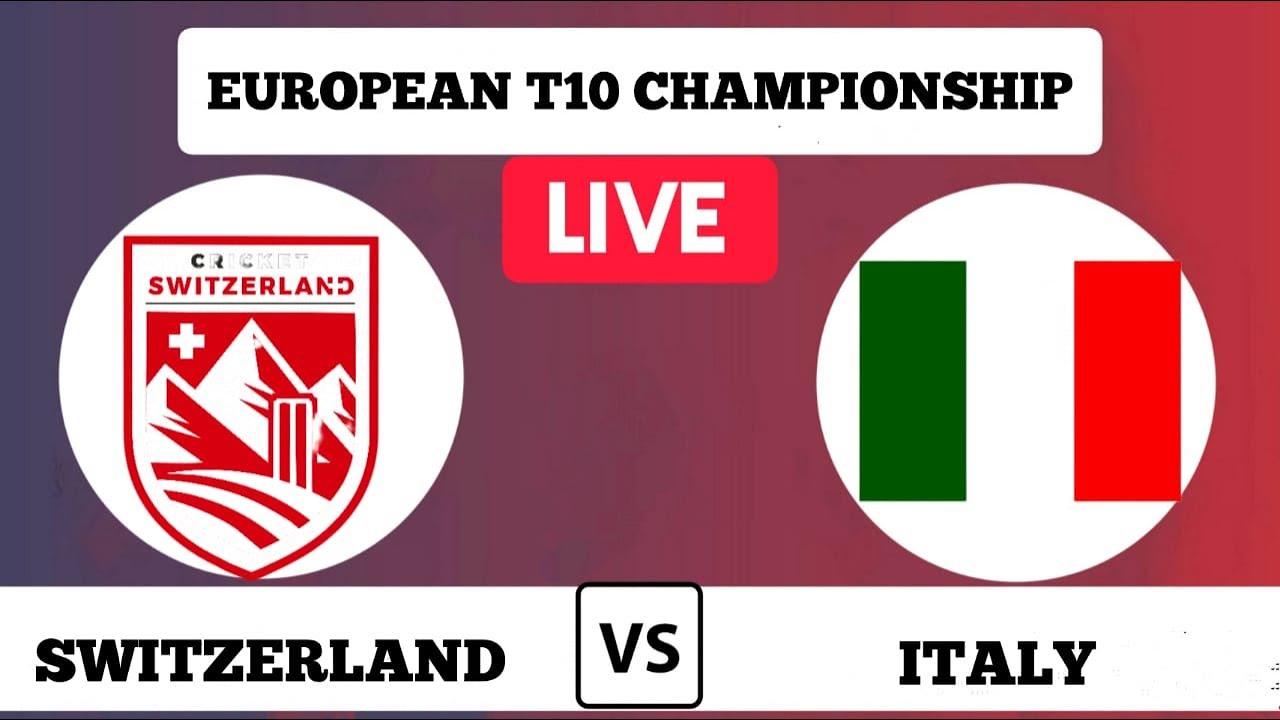 Italy vs Switzerland | SWZ vs ITA Live Scores | European T10 Cricket League