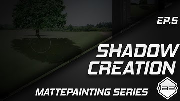 #5 D/Matte painting  in Photoshop CS6 / CS5 Tutorial Series For Beginners HD - Creating Shadows
