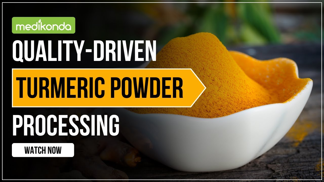 Turmeric Thread Making Process Turmeric Powder Making Process | Hygienic & Quality-Controlled ...