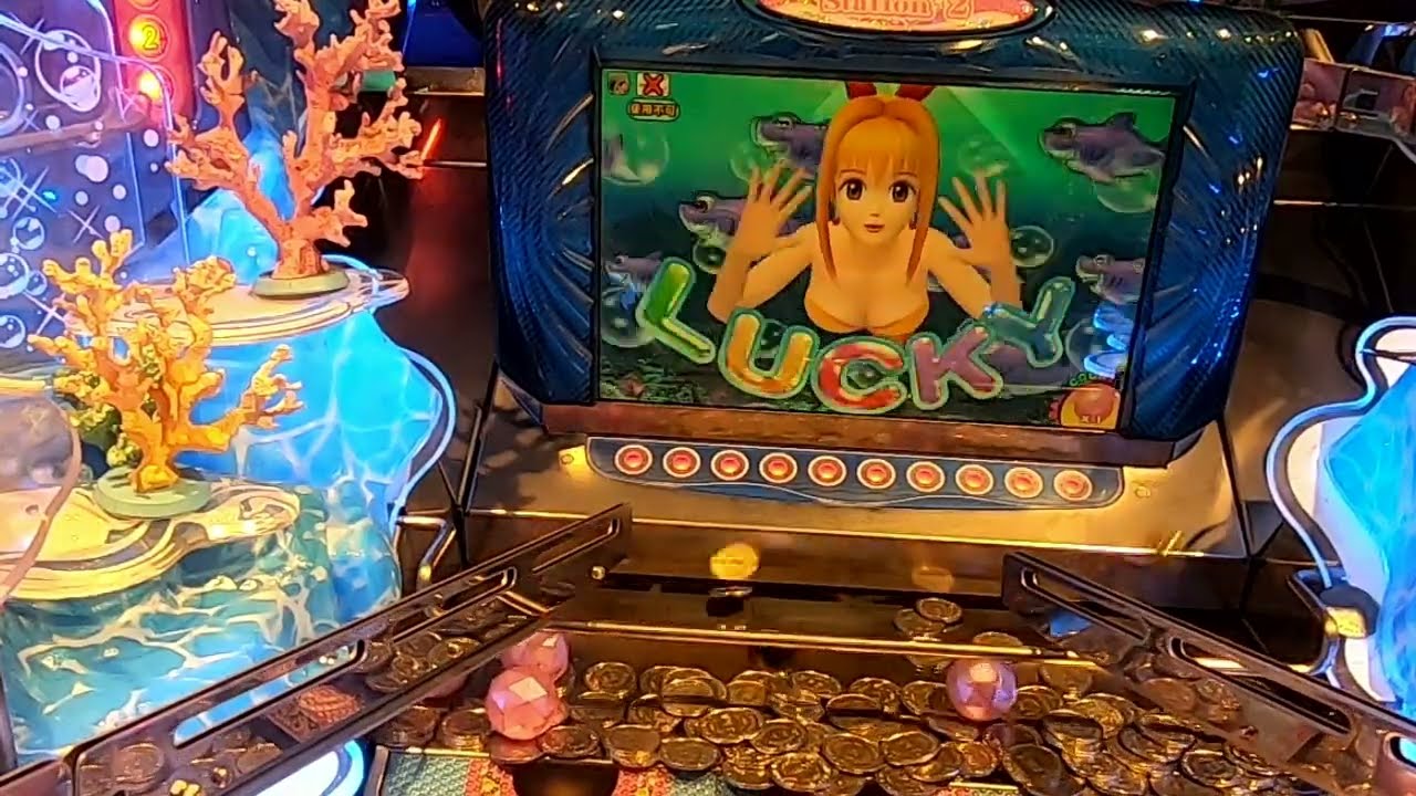 KONAMI EURO QUEEN ユーロクイーン メダルゲーム筐体 メダルゲーム】Euro Queenをプレイしてみた【大当たり】 - YouTube