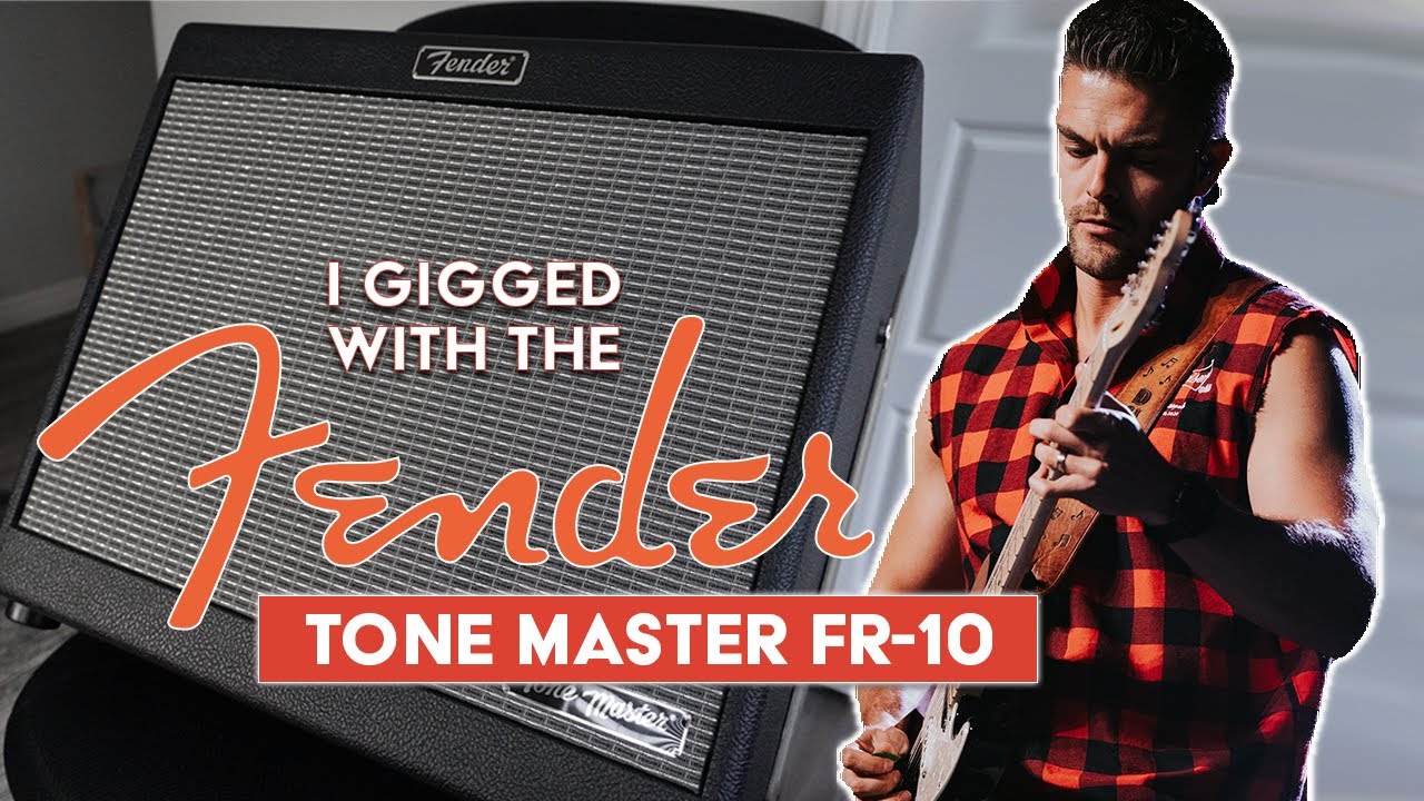 Я выступал с Fender Tone Master FR-10...