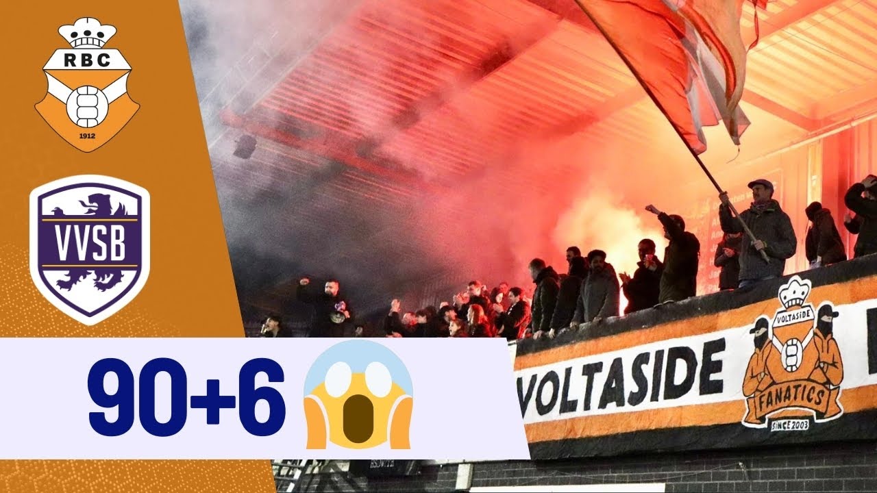 😭SUPPORTERS WORDEN HE-LE-MAAL GEK! | 🥶TOT DE LAATSTE MINUUT HOGE HARTSLAG | RBC vs VVSB | 3E DIVISIE
