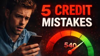 Stop Ruining Your Credit Score (5 Mistakes to Avoid)