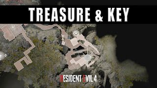 Resident Evil 4 Remake Valley Treasure And Abandoned Factory Key